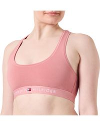 Tommy Hilfiger - Unlined Bralette Teaberry Blossom Xs - Lyst