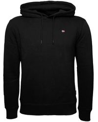 Napapijri - S Balis Fleece Hoody Black Xxl - Lyst