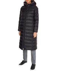 Tommy Hilfiger - Metallic Down Puffer Jas Geweven - Lyst