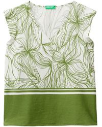 Benetton - Blusa 5hdgdq08j Hemd - Lyst