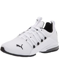 PUMA Axelion Rip Running Shoes in White for Men | Lyst UK
