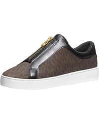 Michael Kors - Keaton Zip Slip On Sneaker - Lyst