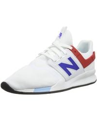New Balance Synthetic 247 V2 Sneaker in nb Navy/Bone (Black) for ...