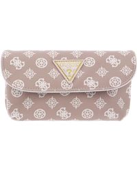 Guess - Wilder Cosmetic Bag Nude/Blush Multi - Lyst