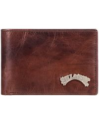 Billabong - Arch Leather Wallet - Lyst