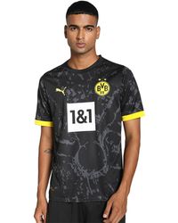 PUMA - Borussia Dortmund Trikot Away 2023/2024 schwarz/gelb - Lyst