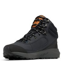 Columbia - Trailstorm Hiker Mid Hiking Shoes Black Dark Grey - Lyst