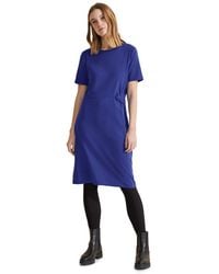 Street One - Festliches Jersey Kleid intense royal blue 36 - Lyst