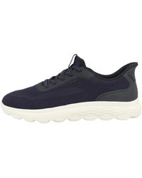 Geox - Spherica Plus Uomo Sneakers Basse - U55MPA06KEKC4002 (Navy, Sistema Taglie Calzature EU, Adulto, Numero, Media, 42) - Lyst