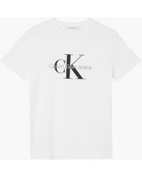 Calvin Klein - Core Monogram Regular Tee T-shirt - Lyst