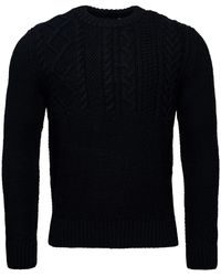 Superdry - Vintage Jacob Crew Knitted Sweater Men - L - Lyst