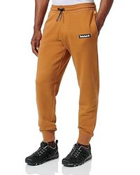 Timberland - Woven Badge Sweatpants Color Wheat Boot - Lyst