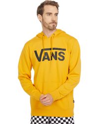 sweat à capuche vans homme jaune