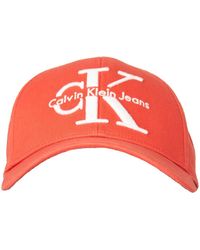 Calvin Klein - Jeans Cappello Baseball CK Visiera Parte Posteriore Regolabile con Logo Ricamato Articolo ZM0ZM02248 cap - Lyst