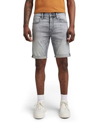 G-Star - Shorts 3301 Slim,grijs - Lyst
