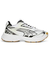 PUMA - Mens Velophasis Phased Lace Up Sneakers Shoes Casual - Grey, Off-white, 9 Uk - Lyst