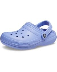 Crocs™ - Classic Lined Clog Moon Jelly Size 8 Uk / 9 Uk - Lyst