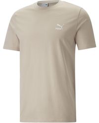 PUMA - T-shirt Small Logo Classics - Lyst