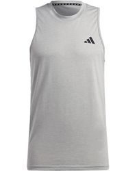 adidas - Training Essentials Feel Ready Logo Sleeveless T-shirt - Lyst