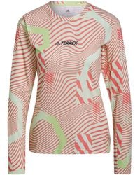 adidas - W Trail Ls Gfx Long Sleeve T-shirt - Lyst