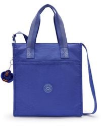 Kipling - Inara Large Crossbody Tote Bag Navy Mist Wb - Lyst