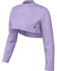Nike - Damen Prima FM Dri-fit Long-Sleeve Top Sudadera - Lyst