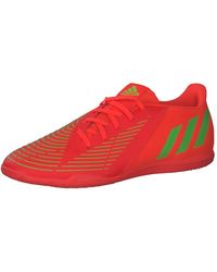 adidas - Fussballschuhe Predator Edge.4 IN SALA Solar Red/Solar Green/Core Black 48 - Lyst