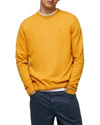 Pepe Jeans - Andre Crew Neck Langärmlig - Lyst