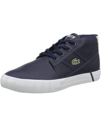 Baskets montantes Lacoste pour homme | Réductions en ligne jusqu'à 55 % |  Lyst