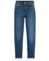 Scotch & Soda - Core High Five Super Stretch Slim Jeans-classic Blue - Lyst