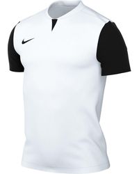 Nike - DR0933-100 M NK DF Trophy V JSY SS T-Shirt Hombre White/Black/Black/Black Tamaño XL - Lyst