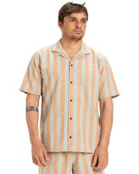 Quiksilver - Short Sleeves Shirt for - Hemd mit kurzen Ärmeln - Männer - XXL - Lyst