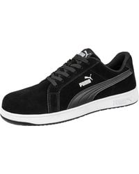 PUMA - Iconic Suede Low Eh (//Gum) Work Boots - Lyst