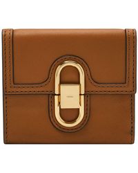 Fossil - Avondale Wallet Saddle - Lyst