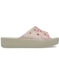 Crocs™ - Donna Classic Platform Slide Ciabatta - Lyst