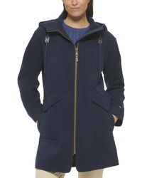 Tommy Hilfiger - Tw2mw454-nvy-m Double Breasted Wool Coat - Lyst