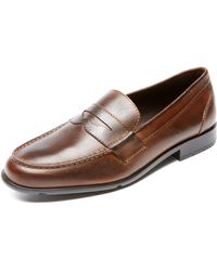Rockport - Mens Classic Penny Loafers Shoes - Lyst