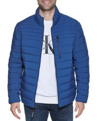 Calvin Klein - Mens Lightweight Water Resistant Packable Down Puffer Jacket - Lyst