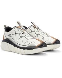 HUGO - Xeno Pfsd 10254532 Trainers Eu 43 Man - Lyst