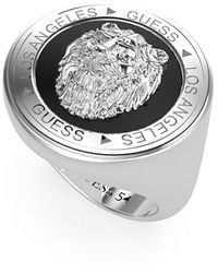 Guess - Bague Lion King JUMR01315JWSTBK62 Marque - Lyst