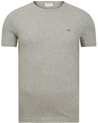 GANT - Shirt - Grey 094 - Lyst