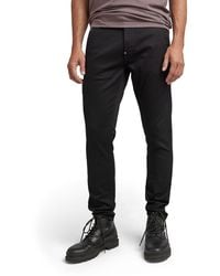 G-Star - Skinny Chino 2.0 Broek ,zwart - Lyst