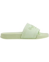 Pepe Jeans - Vrouwen Slider Logo W Sandaal - Lyst