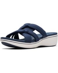 Clarks - Breeze Rae Cam Slide Sandal - Lyst