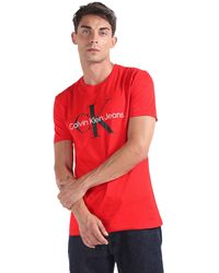 Calvin Klein - Short-sleeve T-shirt Crew Neck - Lyst