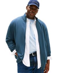 Tommy Hilfiger - 's Essential Cotton Mock Neck Jumper With Zip - Lyst