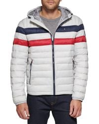 Tommy Hilfiger - Chaqueta Acolchada con Capucha y Relleno Ultra Loft Resistente al Agua Abrigo Alternativo de plumón - Lyst