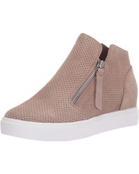 steve madden leii wedge sneakers