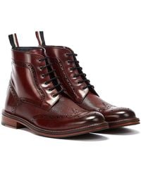 Ben Sherman - Alfred Brogue Boots - Lyst