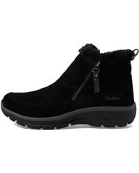 Skechers - Easy Going-cool Zip Ankle Boot - Lyst